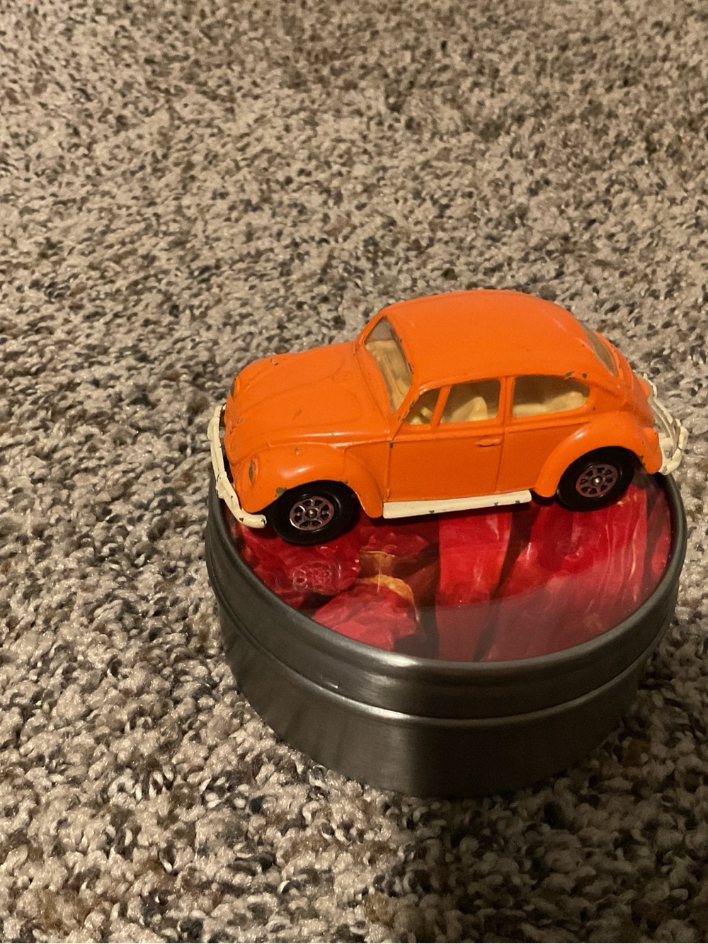 Classic Orange Beetle Whizzwheels Corgi Toy Car - Kids Vehicles